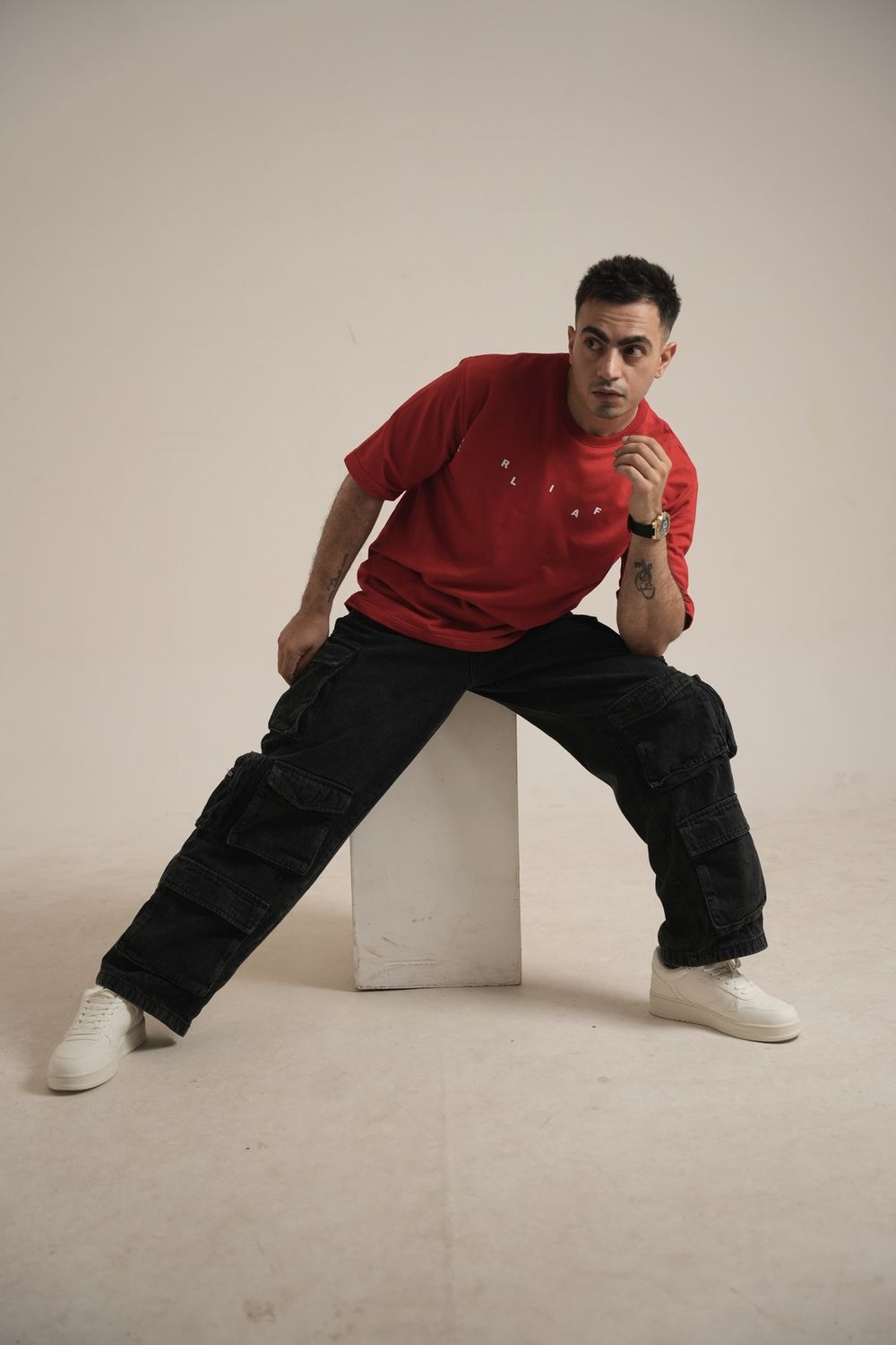 The Red Manifesto — worn by him