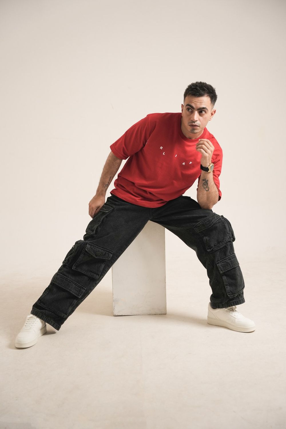 The Red Manifesto — worn by him