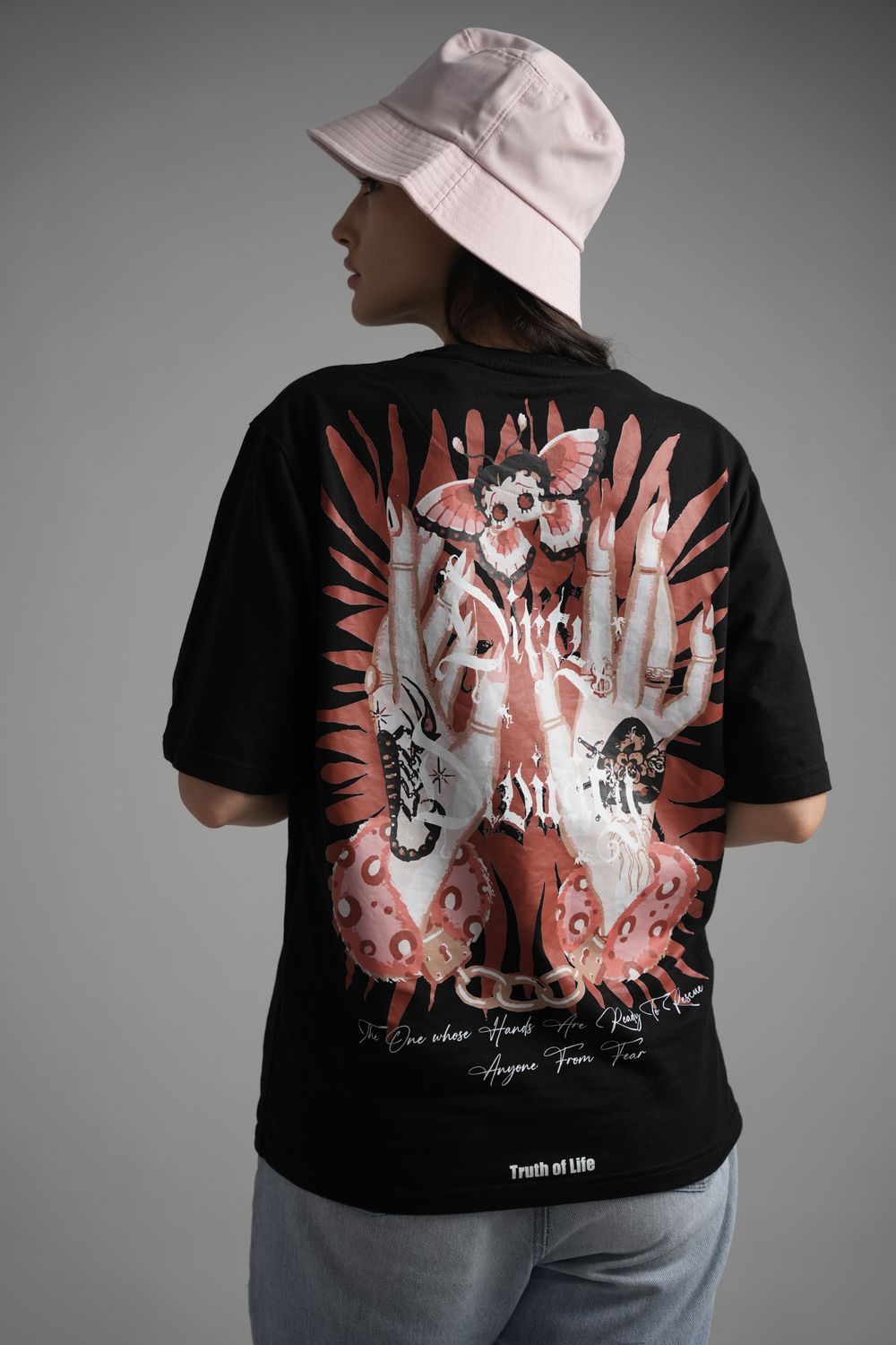 Back of the Dirty Divinity tee